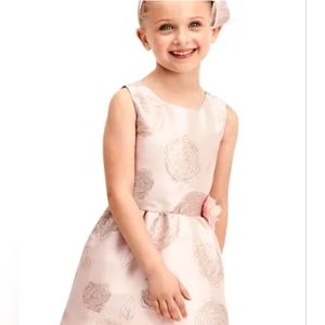 New size 12 Girls floral pink party dress